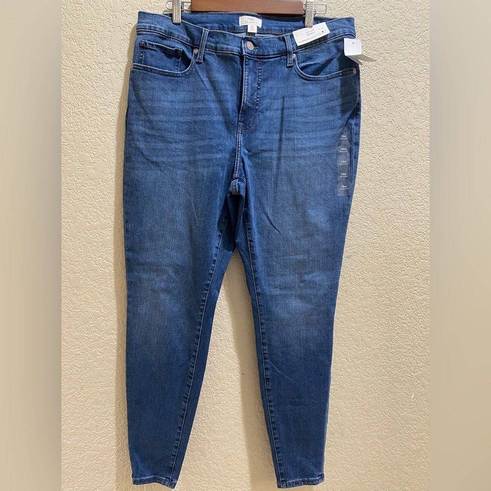 Maurices Women's Dark Blue Skinny Jeans